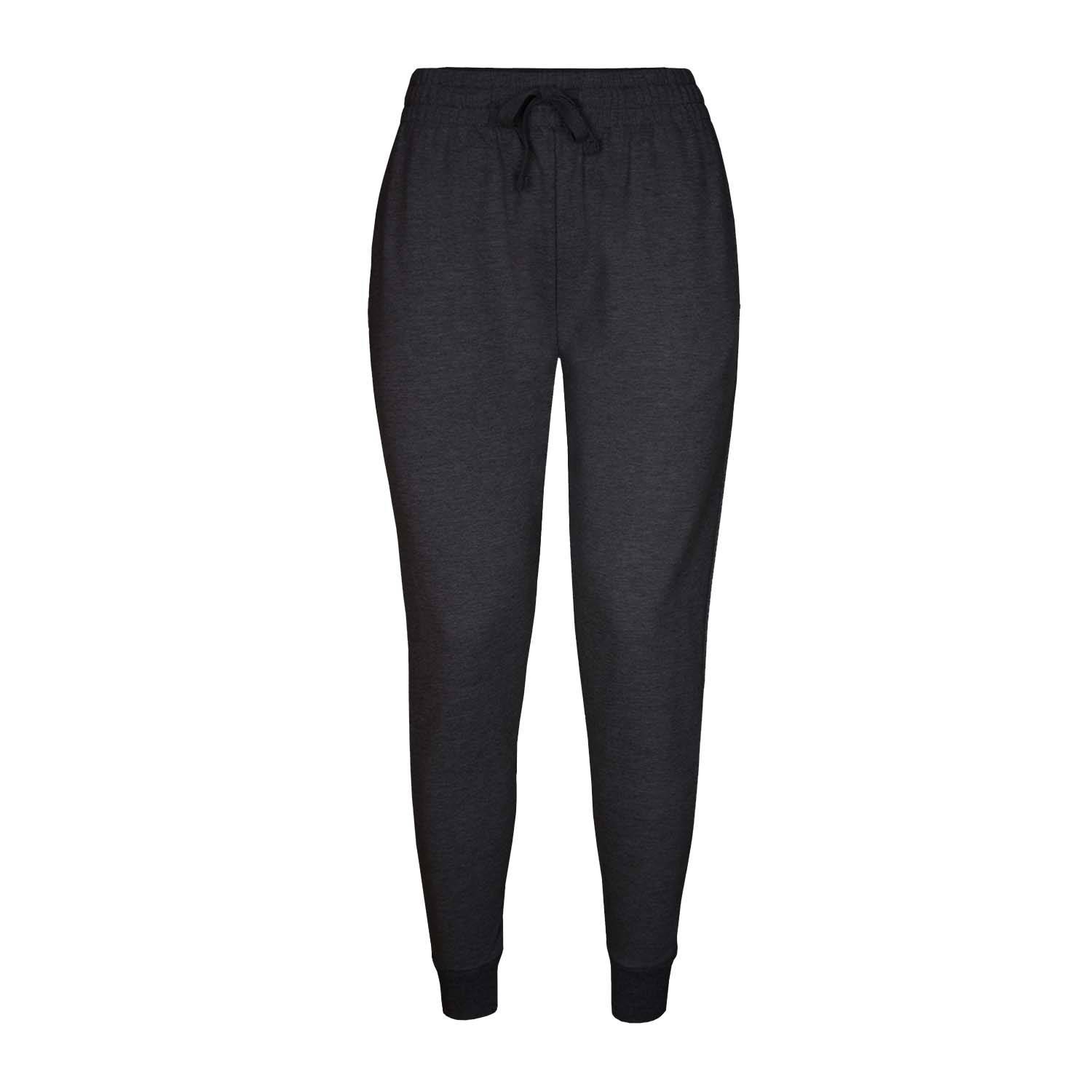 ANDESLAND OUTDOOR APPAREL Pantalon Buzo Algodon French Terry Negro