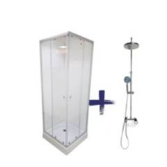 DECHAUS - Shower Door Cuadrado 70×70  columna Ducha