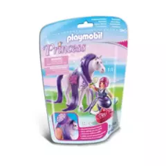 PLAYMOBIL - Playmobil Princesa Con Caballo - Morado