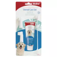 BIOLINE - Set de higiene dental para perros