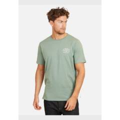 MAUI AND SONS - Polera The Gold State Tees Organic Hombre Verde Maui And Sons