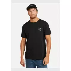 MAUI AND SONS - Polera Good Times Ss Tee Hombre Negro Maui And Sons