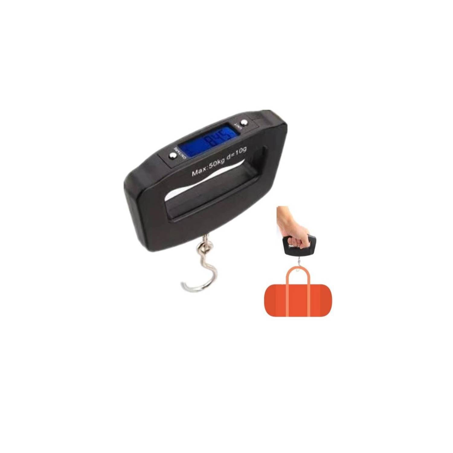 BALANZA DE MANO DIGITAL 40KG BASCULA PROFESIONAL PESA EQUIPAJE