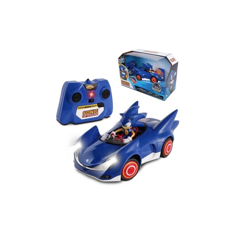 Juguete Figura Sonic The Hedgehog Auto A Control Remoto Sonic