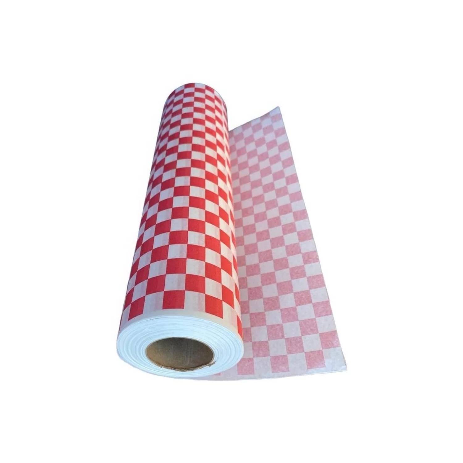 Resma papel antigrasa cuadrado rojo blanco 28 x 34 cm pack 1000 unidades