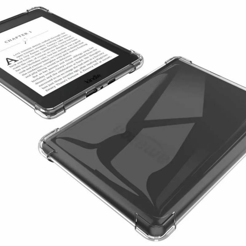 2 Pack Funda transparente transparente compatible con Kindle Scribe 2022  10.2 pulgadas