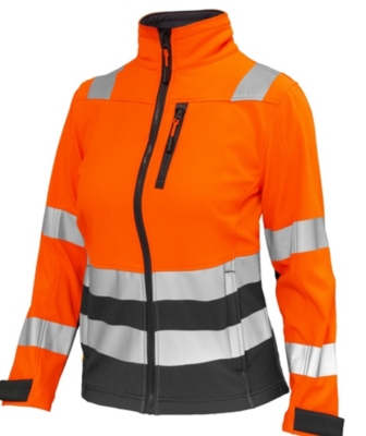 T WORLD CHAQUETA REFLECTANTE SOFTSHELL ALTA VISIBILIDAD MUJER