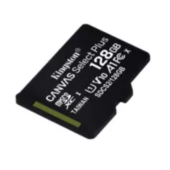 KINGSTON - Tarjeta de Memoria Micro-SD 128GB CANVAS Select plus