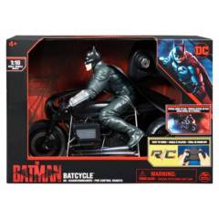 DC COMICS - Figura de Batman y su Batimoto Radio Controlada DC Comics