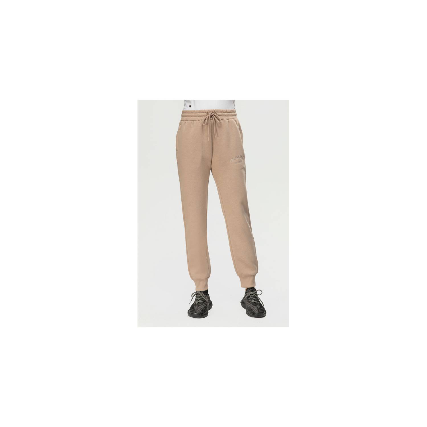 Plus Pantalon Jogger Canvas Parachute Café Gangster