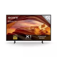 SONY - LED 43 Smart TV 4K HDR Google TV KD-43X77L Sony