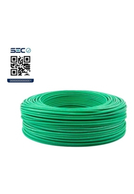 Cable EVA plus 2,5 mm 100 m H07Z1-U verde Cocesa.