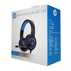 HP - Audifonos Gamer HP DHE-8011 On Ear Jack 35mm