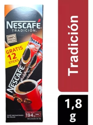 CAFE SACHET NESCAFE DECAF 1,8 G 20 UNIDADES