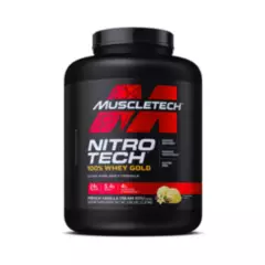 MUSCLETECH - Nitro Tech 100 Whey Gold - 5Lb - Muscletech French Vainilla Creme