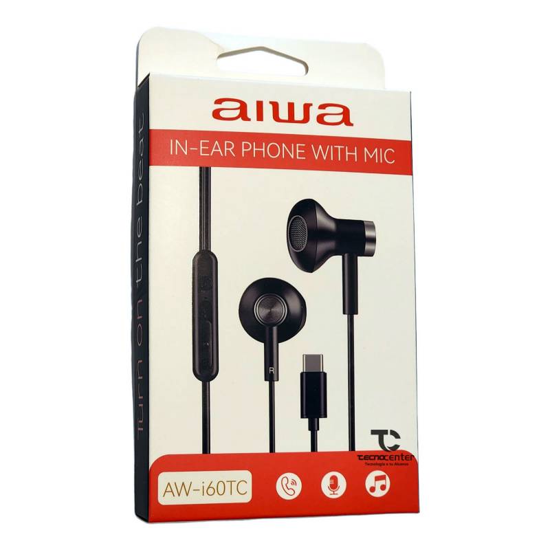 AIWA Audífonos Aiwa Inalámbrico Táctil In-ear Bluetooth 5.3 Twsd8