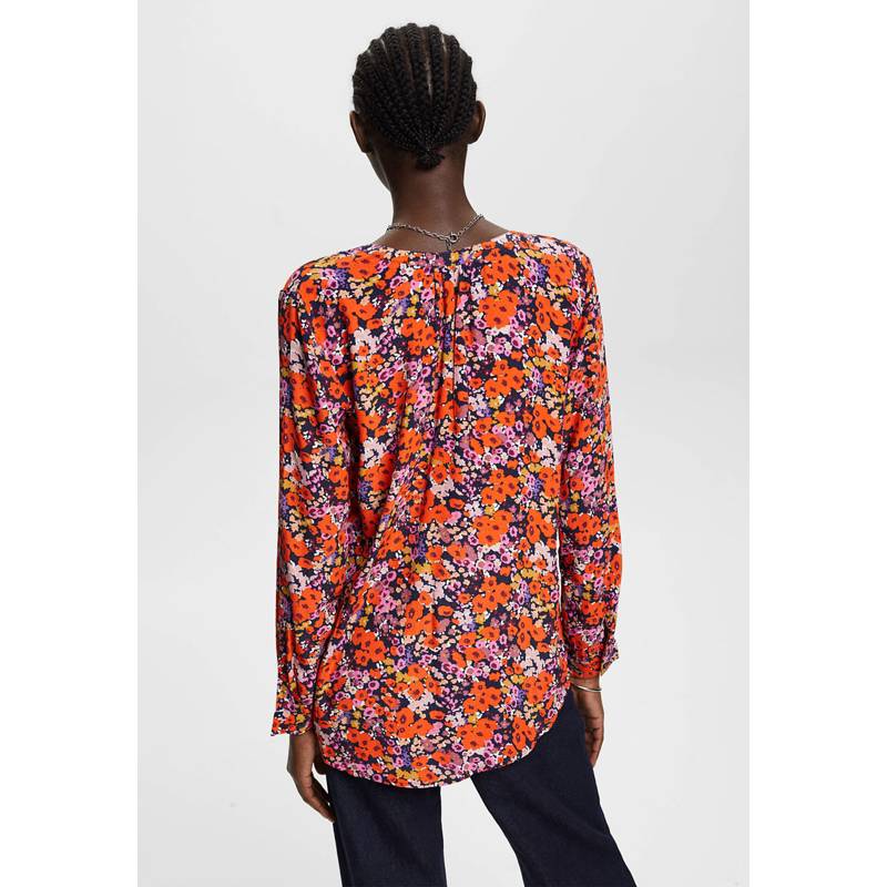 Blusa Con Diseño Floral Mujer Esprit