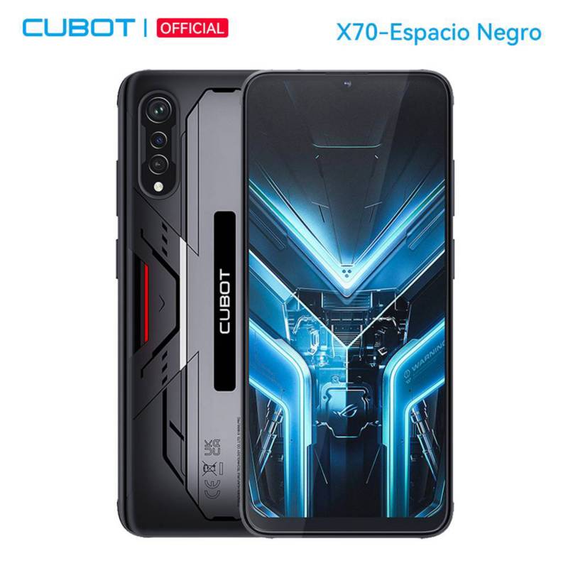 CUBOT Celular Cubot P80 8GB 256G tarjeta SIM dual 5200mAh Android 13-Negro