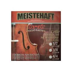 MEISTEHAFT - Set de cuerdas para violonchelo 3/4 Meistehaft CL-D34