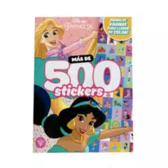 VERTICE - Libro para colorear Princesas más 500 stickers