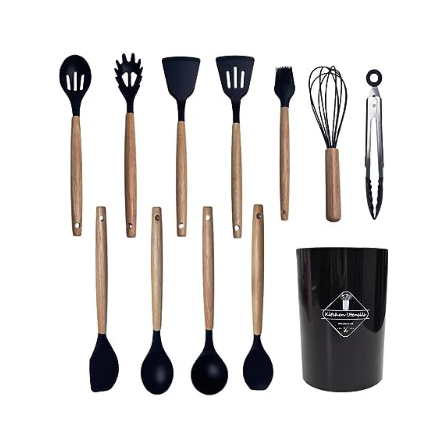 Juego Utensilios De Cocina Silicona De Cocina Antiadherentes