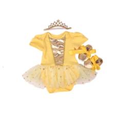 GENERICO - Disfraz princesa Bella para bebé