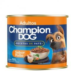 CHAMPION DOG - Champion Dog Recetas pate pollo 315gr x24 UND