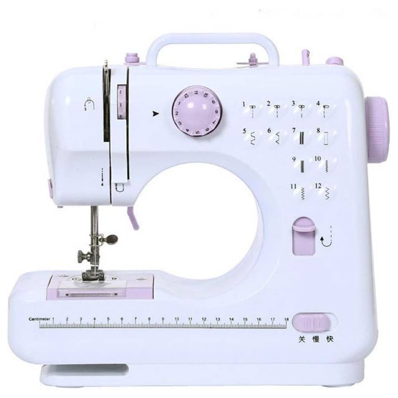 Maquina de coser portatil mini electrica blanca GENERICO