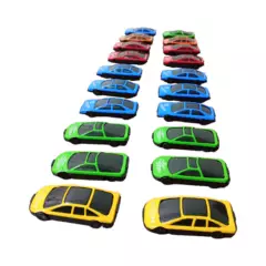 GENERICO - Pack de 20 mini Carros de juguete