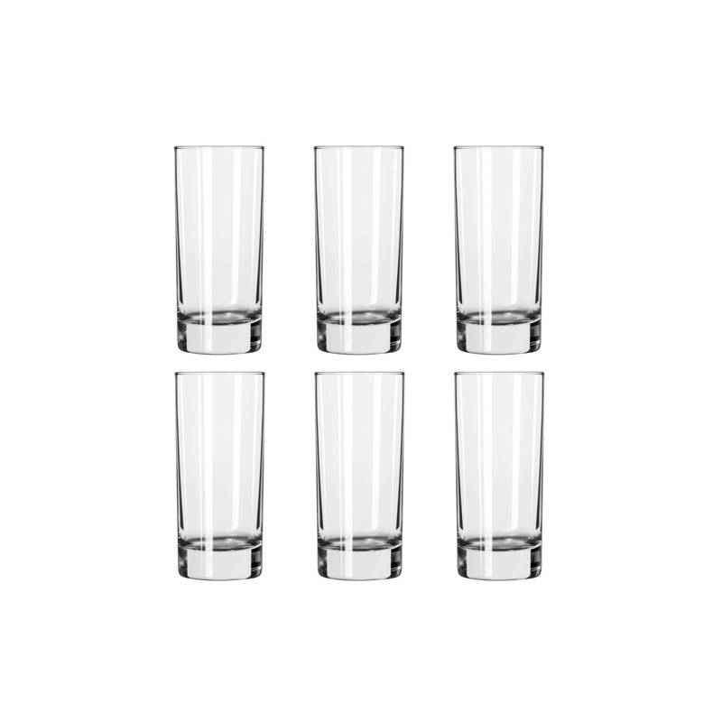 Glasso Set de 6 Vasos Cristal