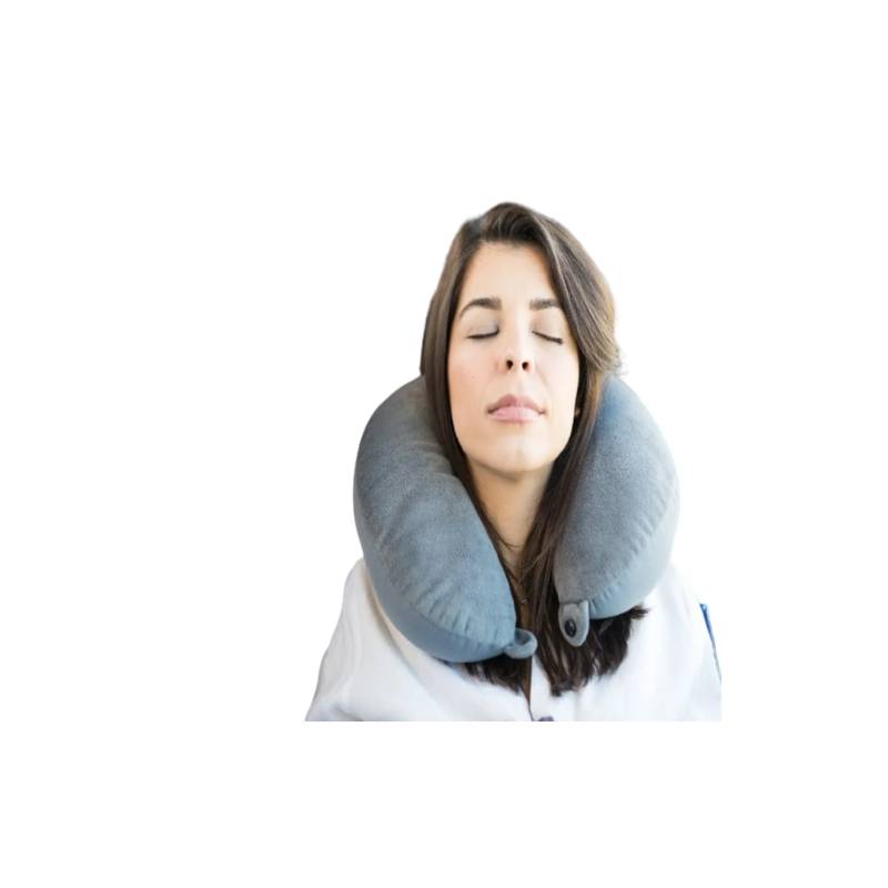 CASATUA Almohada Cojin Cuello para Viaje Noobe Cervical + Accesorios