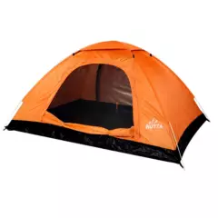 RUTTA - Carpa 2 Personas Camping Outdoor Naranjo
