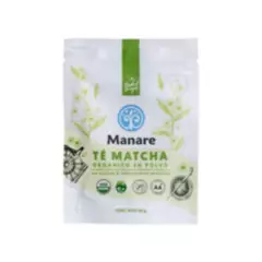 MANARE - Té Matcha Manare Orgánico 50 Grs. Antioxidante Sin Azúcar