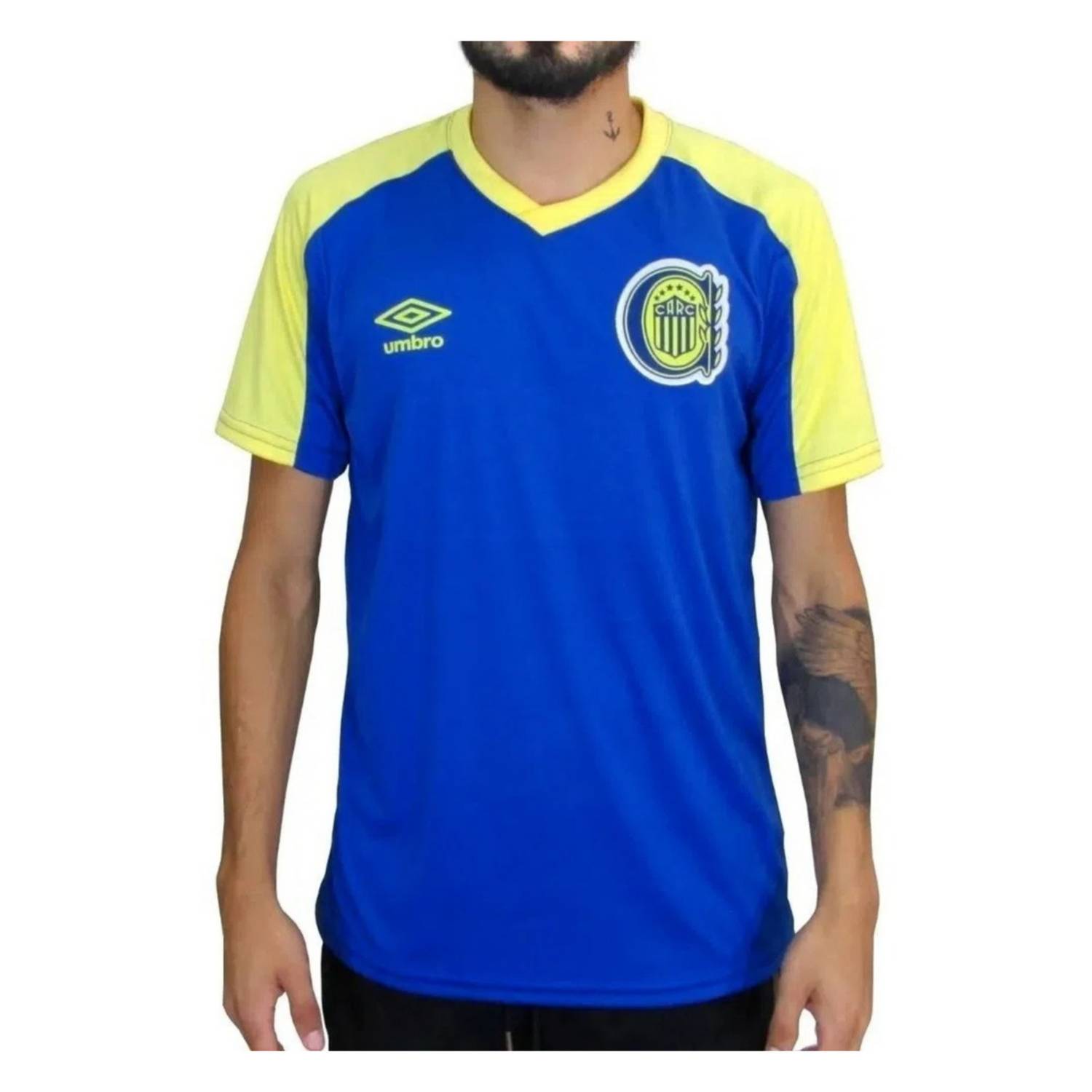 Umbro Camiseta de entrenamiento de fútbol de Guatemala para hombre -  Camiseta de entrenamiento de manga corta para hombre, 100% poliéster
