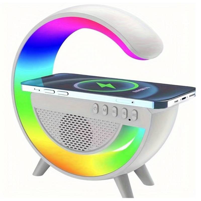 Lámpara Tipo G RGB – Cargador Inalámbrico – RGB – Parlante Bluetooth –  IlumiCl