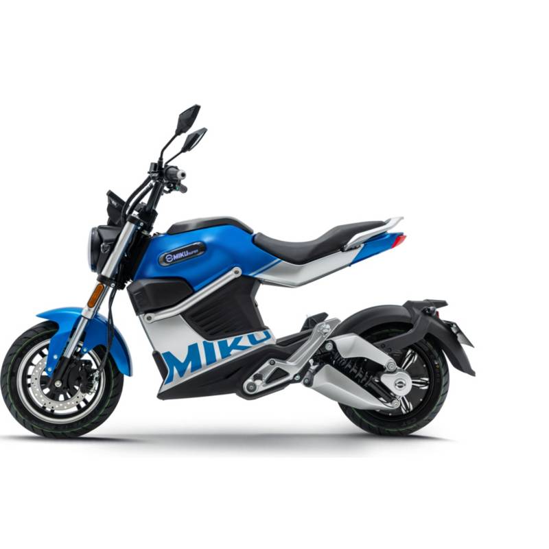 SUNRA - Moto Eléctrica Doble Batería Sunra Miku Super Azul
