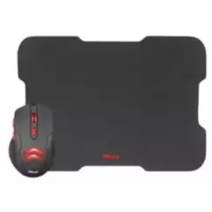 TRUST - Combo Gamer Mouse - Mouse Pad - Trust Ziva Gaming Mouse with Mouse Pad