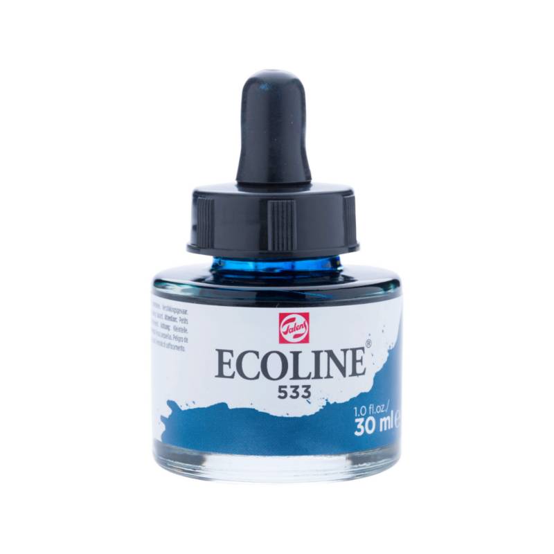 ECOLINE Acuarela Líquida Ecoline Con Gotero 30ml Violeta Azulado