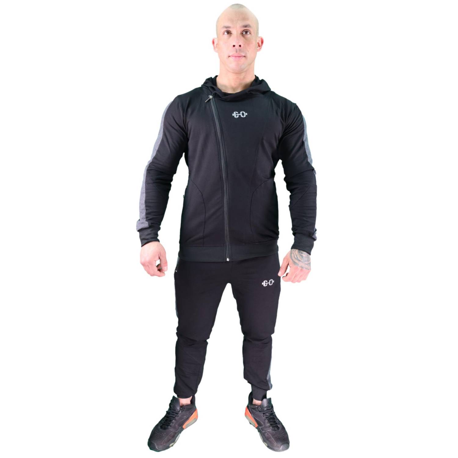 Conjunto deportivo GYM Poleron slim Pantalon de buzo GYM OUTFIT