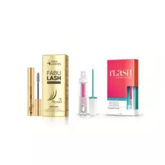 FLASH - Flash serum para pestañas  Máscara fortalecedora para pestañas Fabulash