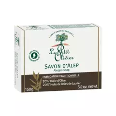 LE PETIT OLIVIER - Jabón de Alepo - Producto Vegano - Le Petit Olivier - 150 g
