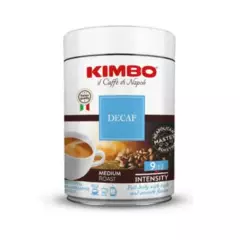 KIMBO - Café Italiano Kimbo Descafeinado Molido Lata 250 Gr