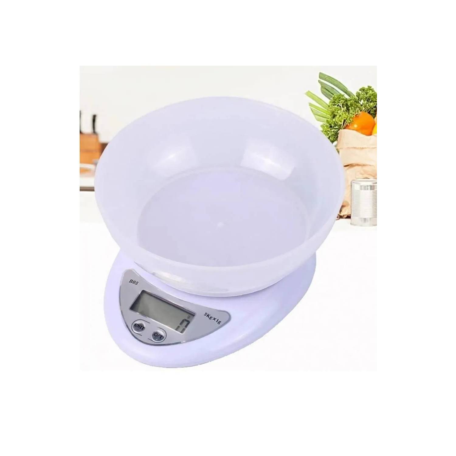 Báscula Digital Cocina Gramera Acero Inoxidable 5kg Redlemon