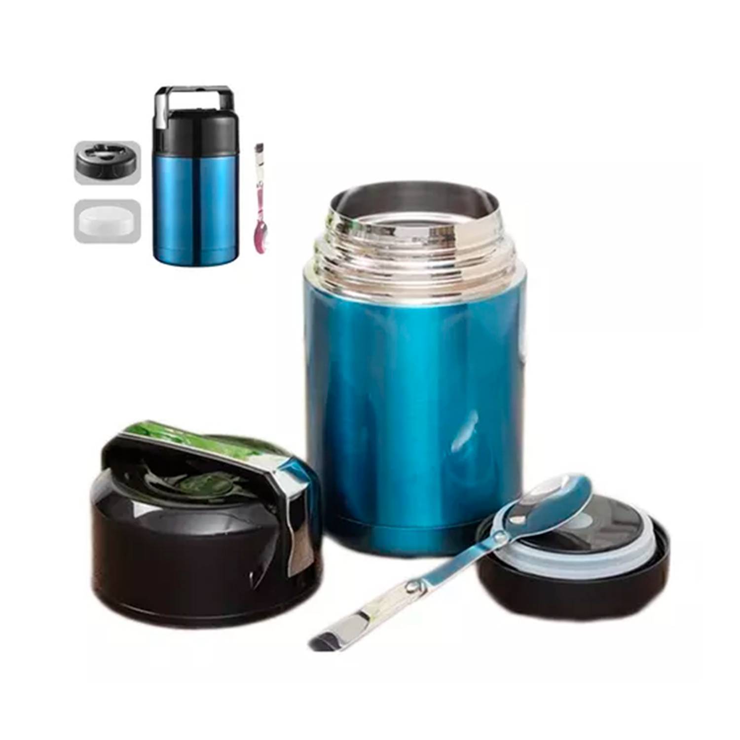 Termo Para Comida De Acero Inox. Cap. 800 Ml