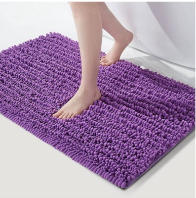 Alfombra Baño Microfibra Color Bajada Ducha Ultra Absorbente