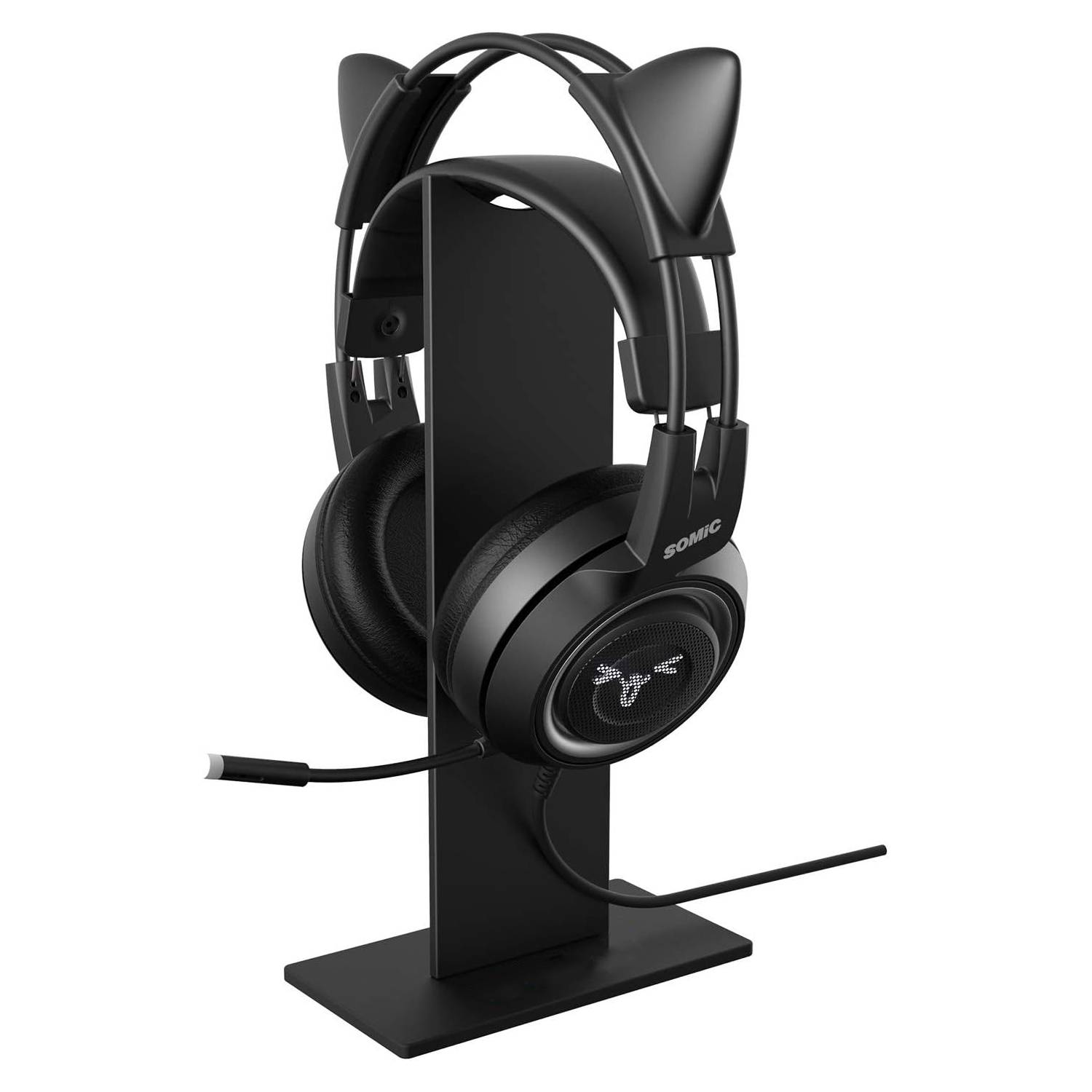 Soporte Integrado Para Auriculares Gaming 4 En 1 Vertux Zulu Negro con  Ofertas en Carrefour