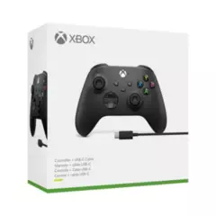 MICROSOFT - Control Xbox Carbon Black Usb-c Cable - Xbox Xs - Sniper