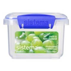 SISTEMA - Pack 12 Tapers Rectangulares Sistema Azul 400 ml