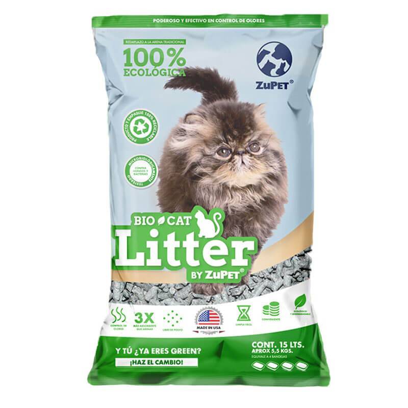 ZUPET - Bio Cat Litter Arena Sanitaria Gatos 5,5 kg