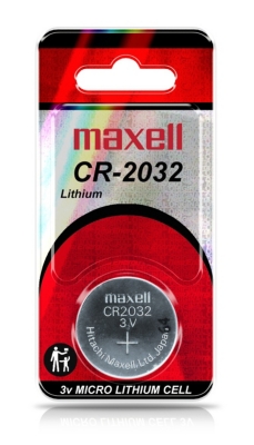 Maxell 5 pilas de batería de botón de litio CR2032 CR 2032 de 3 V, oficial  original Maxell